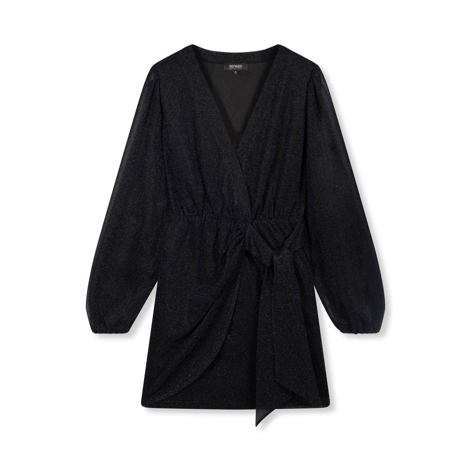 REFINED DEPARTMENT Dames Jurken Polina Zwart