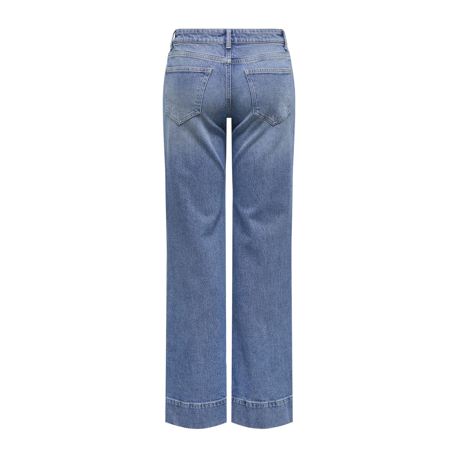 ONLY wide leg jeans ONLRUELLE medium blue denim