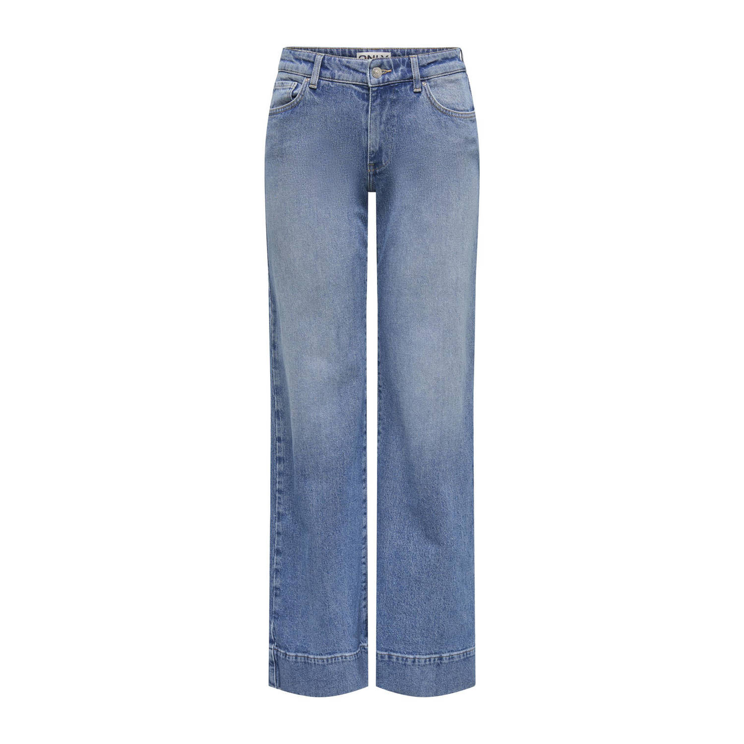 ONLY wide leg jeans ONLRUELLE medium blue denim