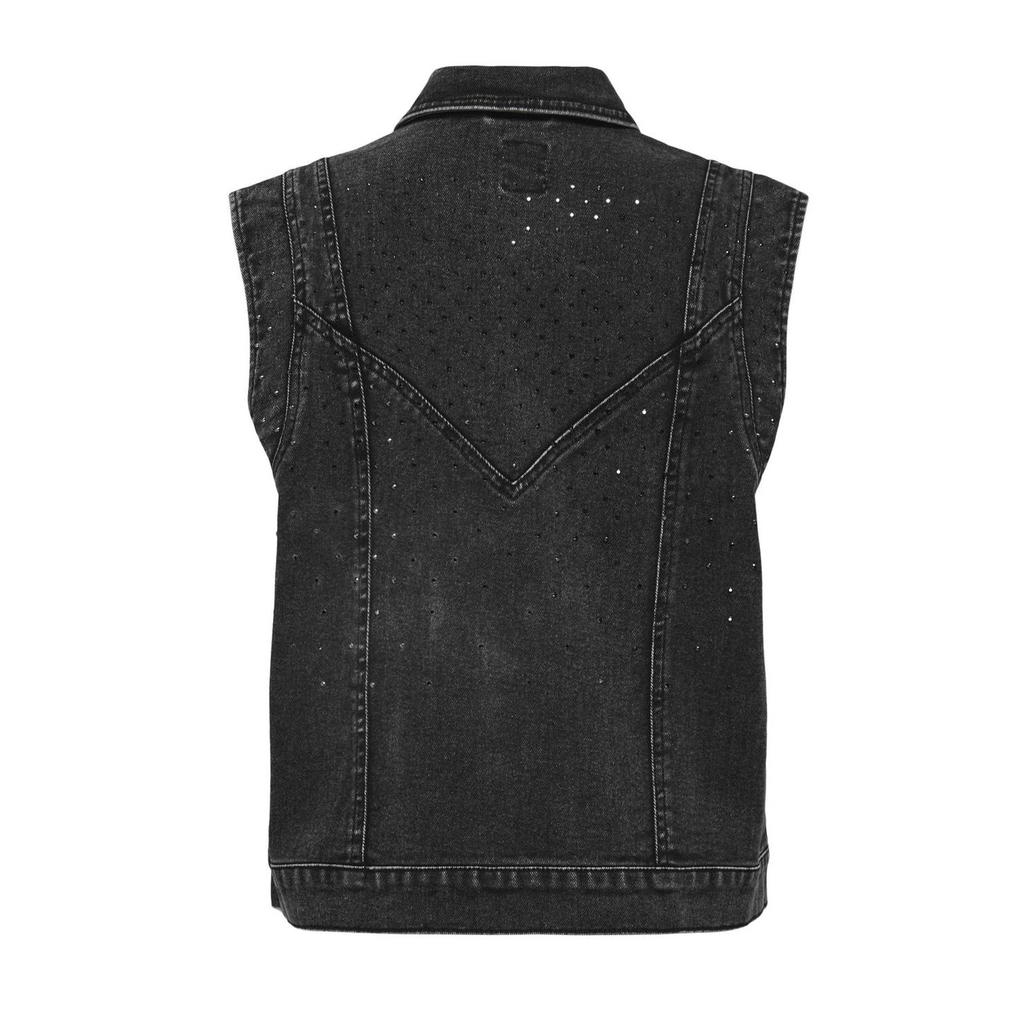 ONLY gilet ONLKENNEDY black denim