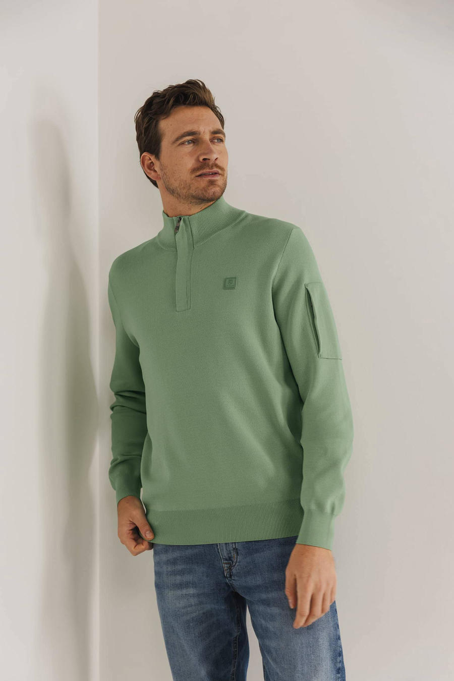 Leif Nelson Herentrui met capuchon, slim fit, hoodie, pullover met capuchon, lange mouwen, gebreide trui, sweatshirt, winterpullover 20227N, zwart, M Leif Nelson Herentrui met capuchon, slim fit, hoodie, pullover met capuchon, lange mouwen, gebreide trui, sweatshirt, winterpullover 20227N, zwart, M
