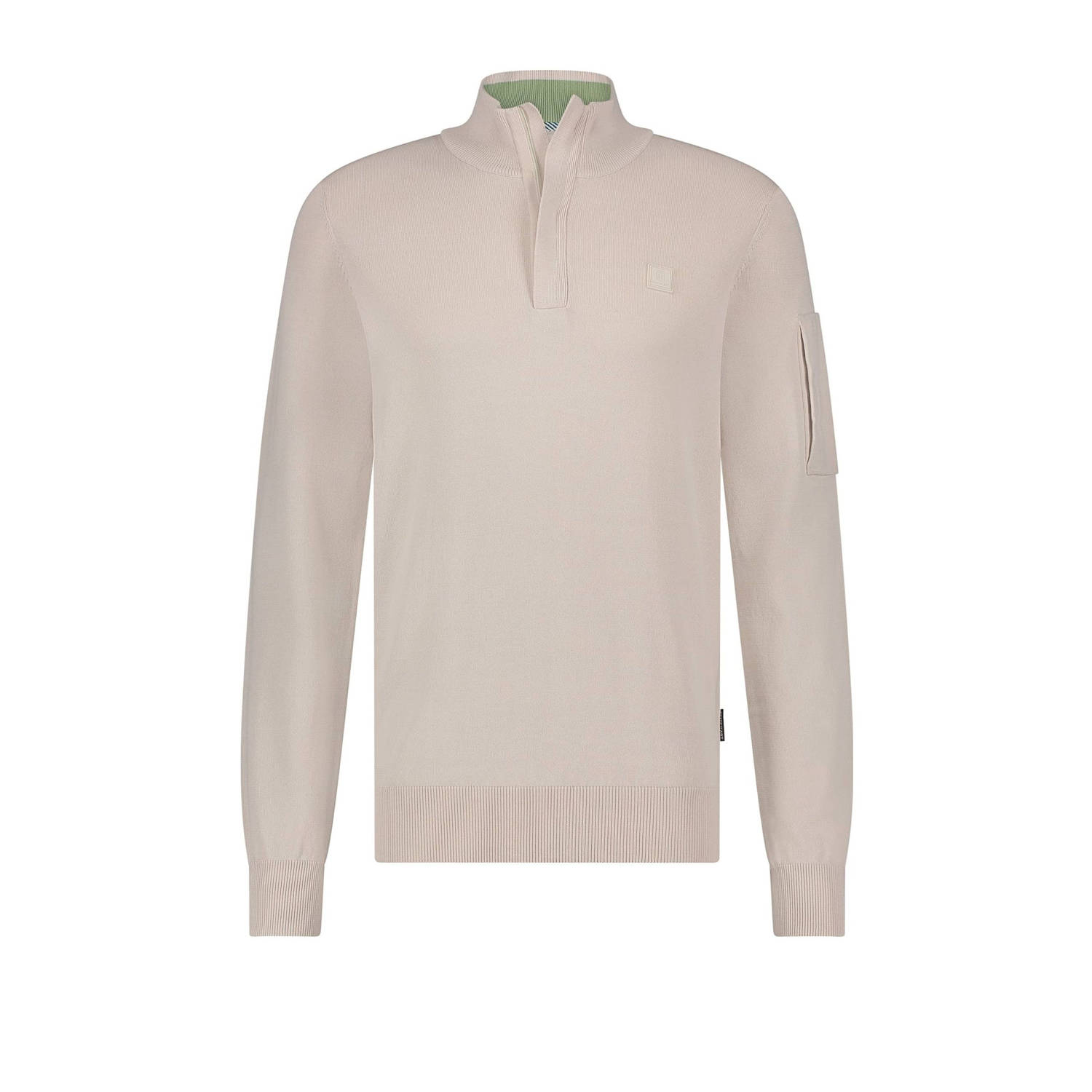 State of Art Sportzip Pullover Beige Heren