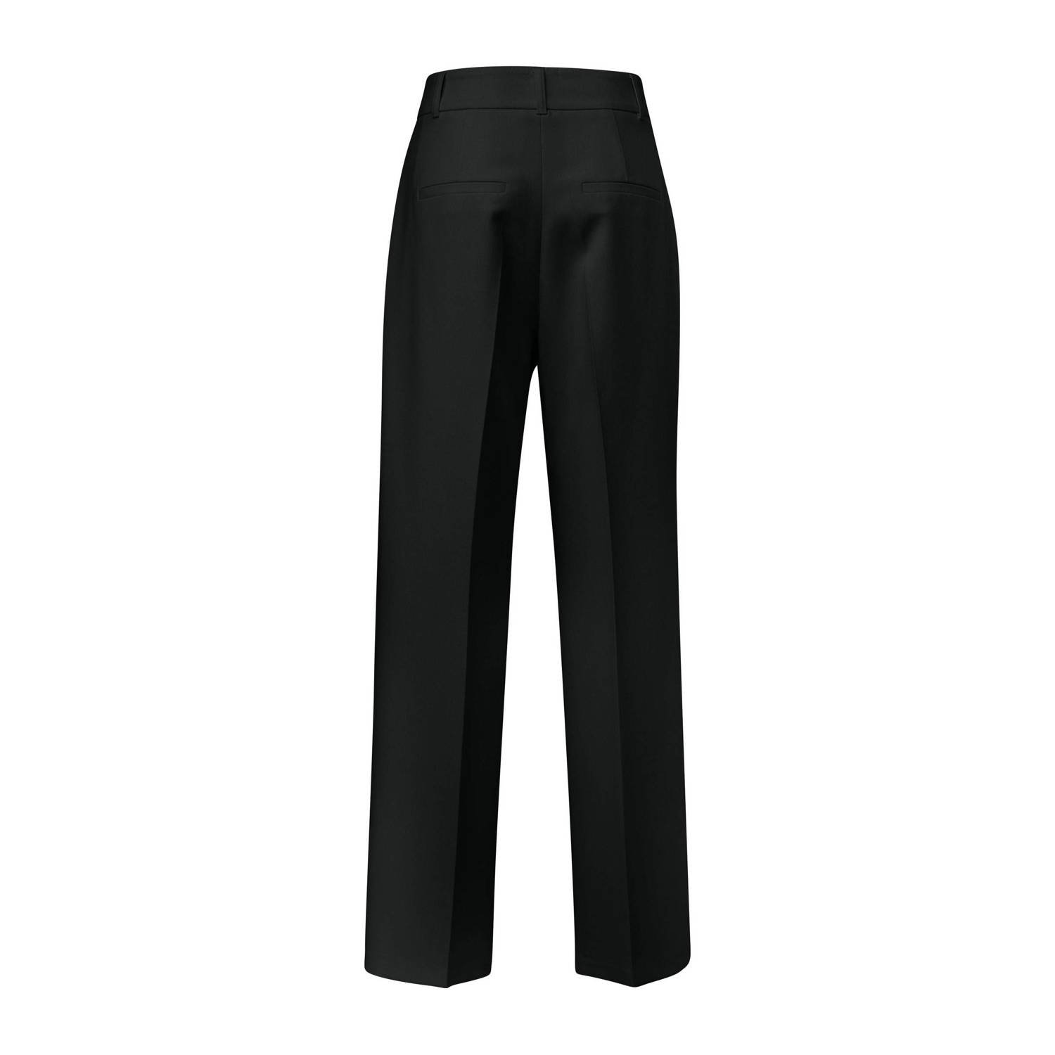s.Oliver BLACK LABEL wide leg pantalon zwart
