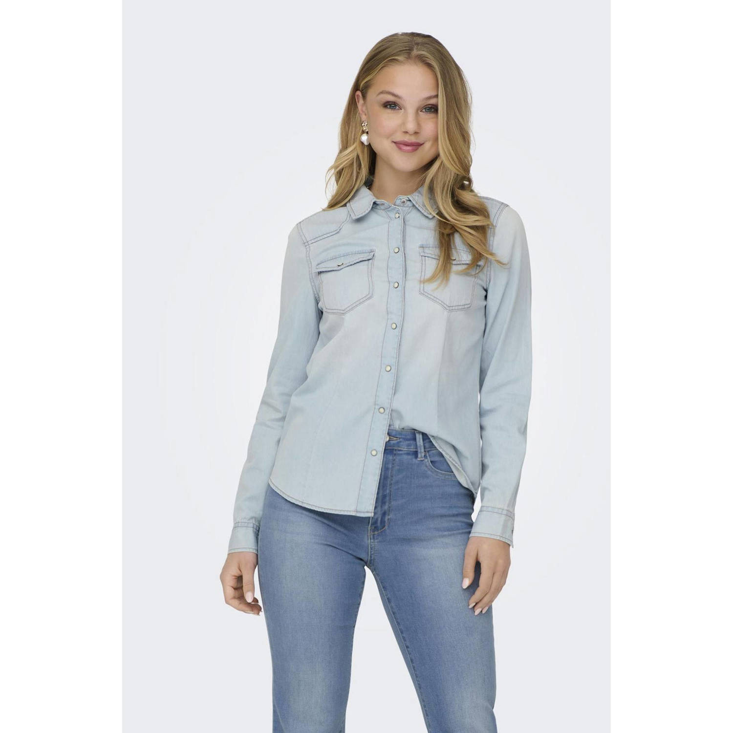 ONLY denim blouse ONLALEXA