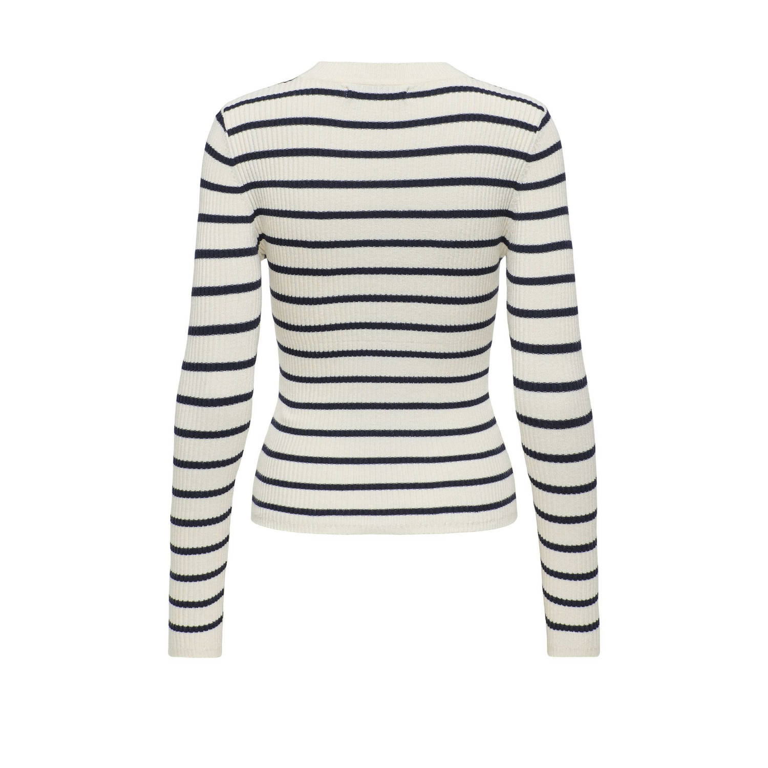 ONLY pullover ecru rib gebreid