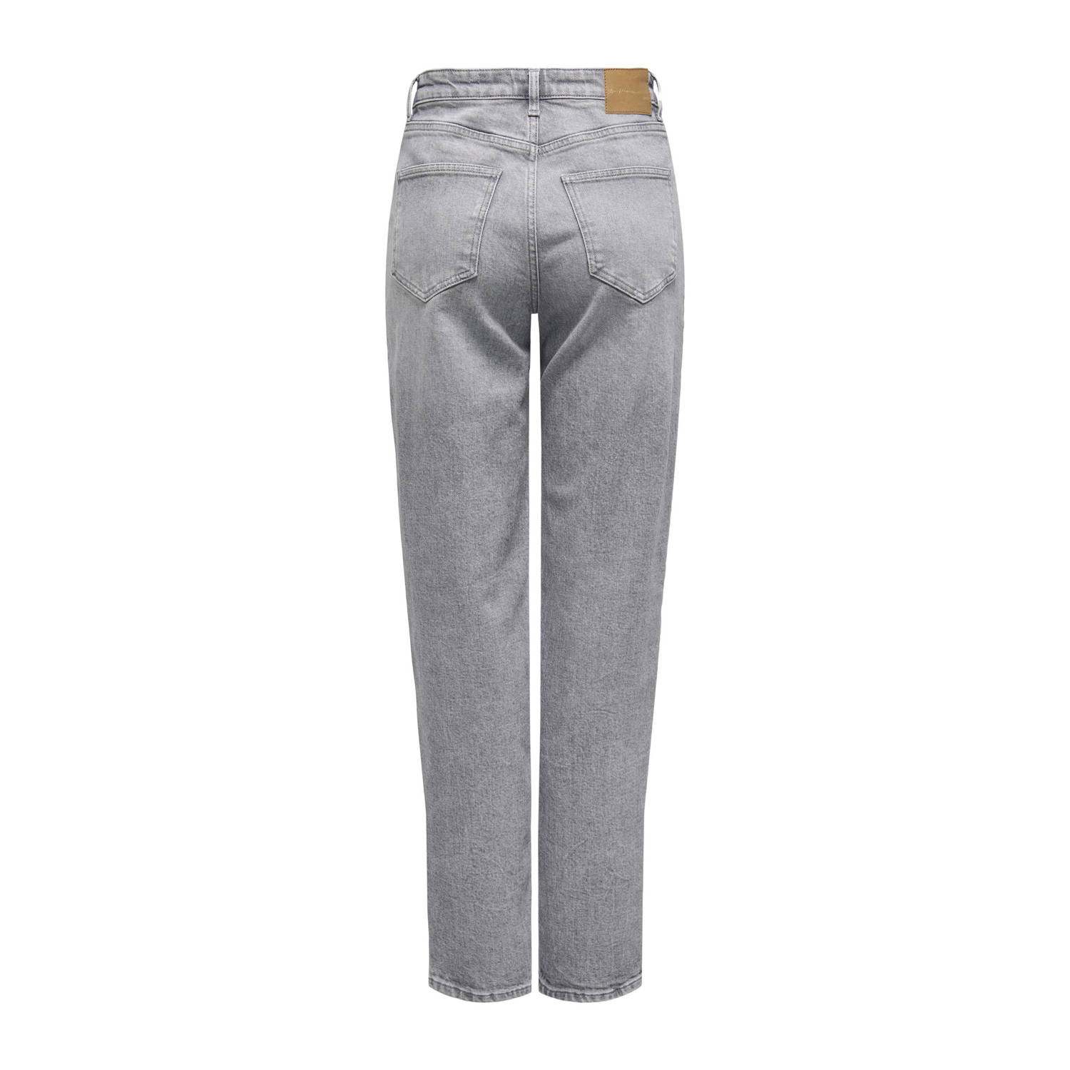 ONLY high waist mom jeans grey denim