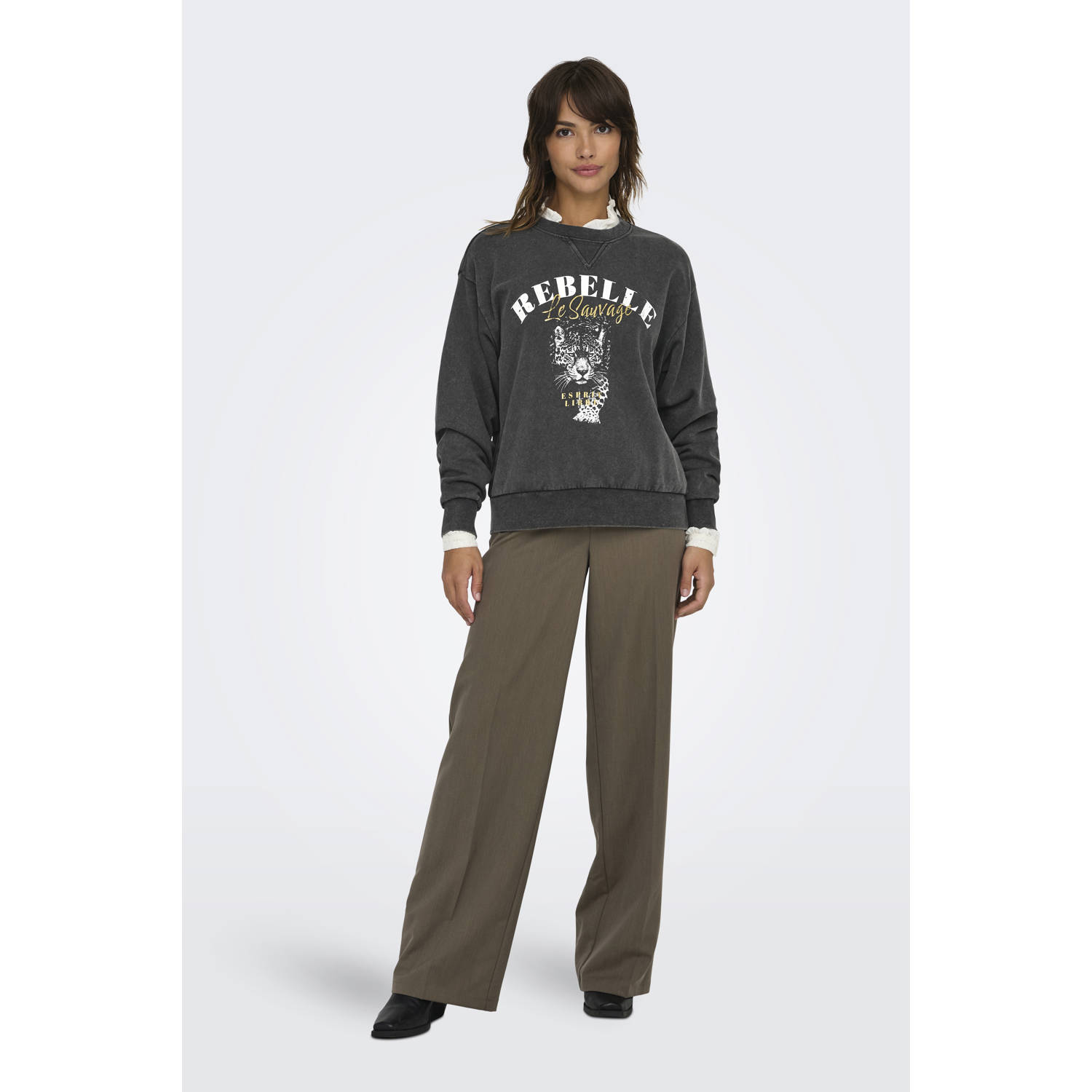 ONLY sweater grijs