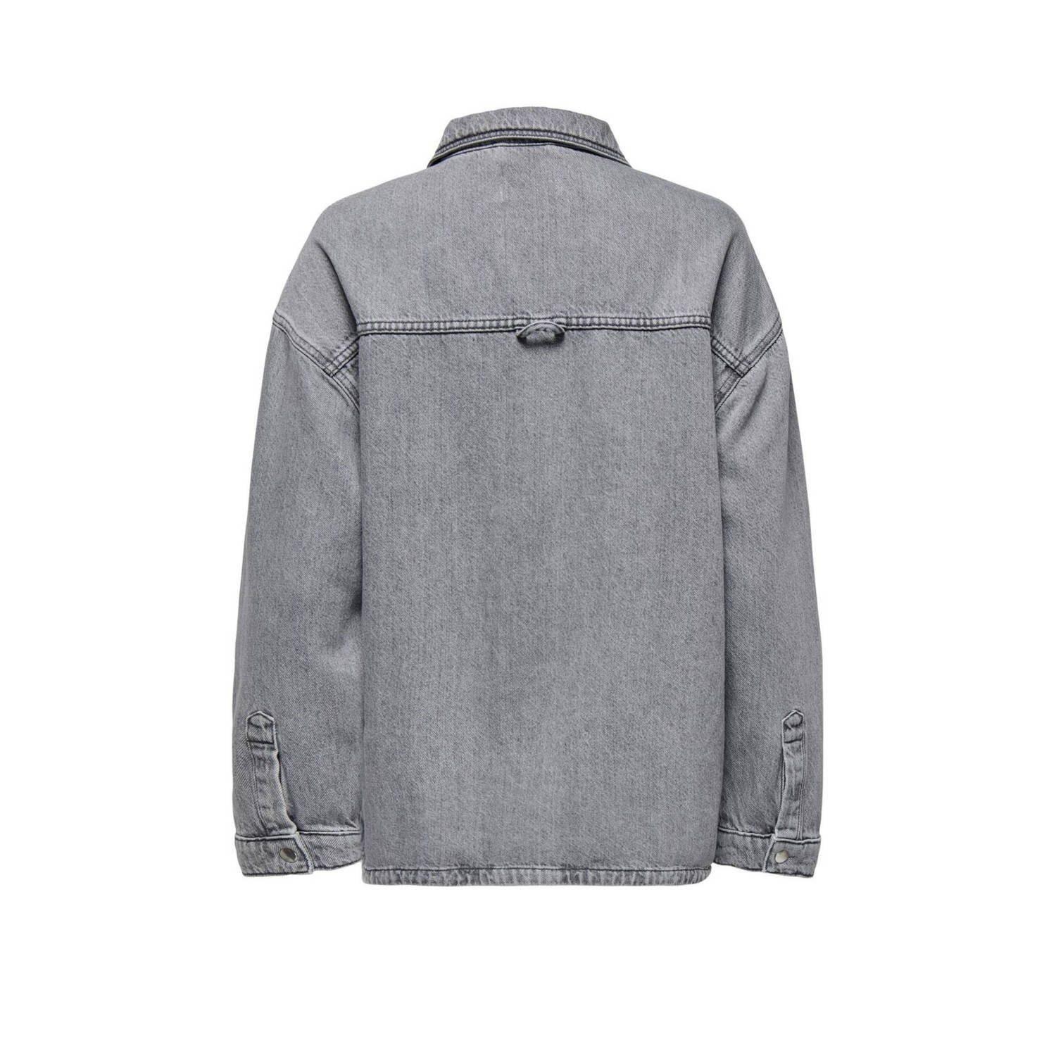 ONLY blouse grey denim