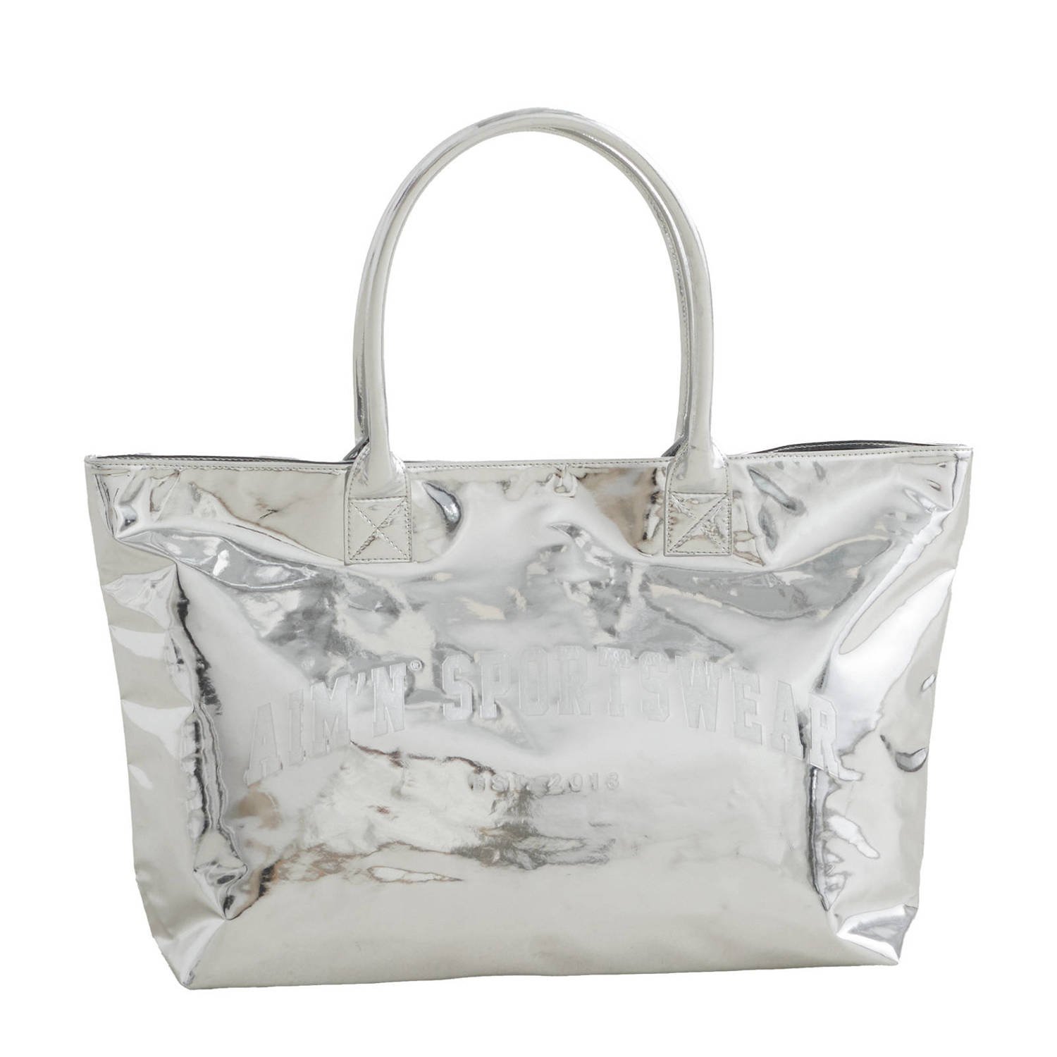 Aim'n shopper Chrome zilverkleurig