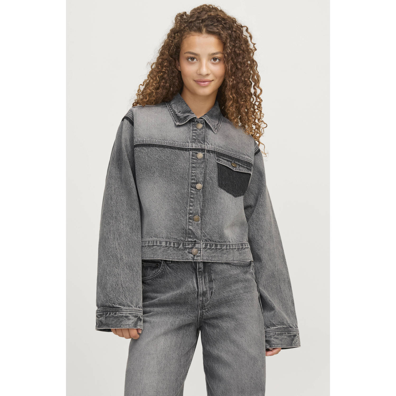 JJXX spijkerjas grey denim