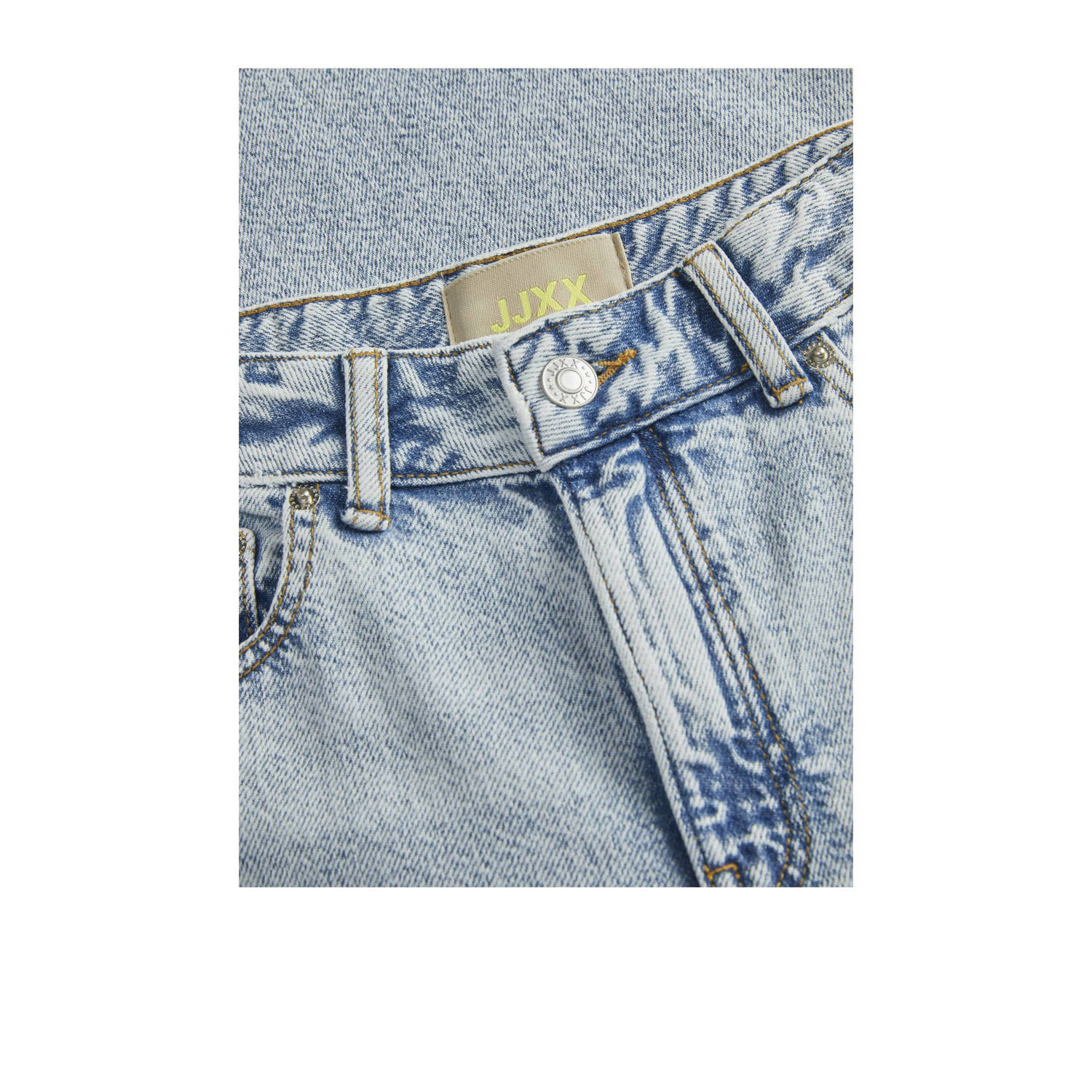 JJXX high waist wide leg jeans light blue denim