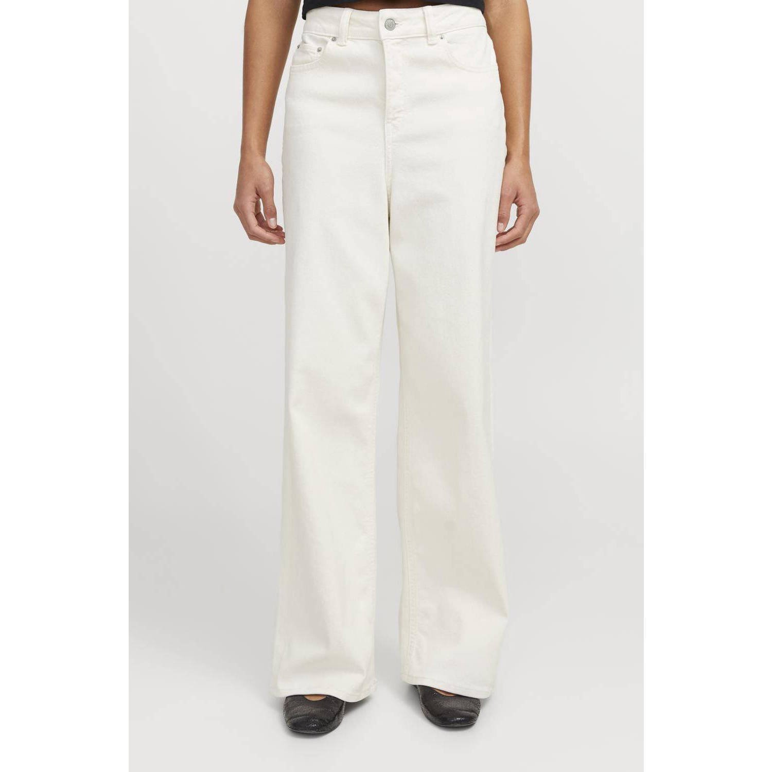 JJXX high waist wide leg jeans wit