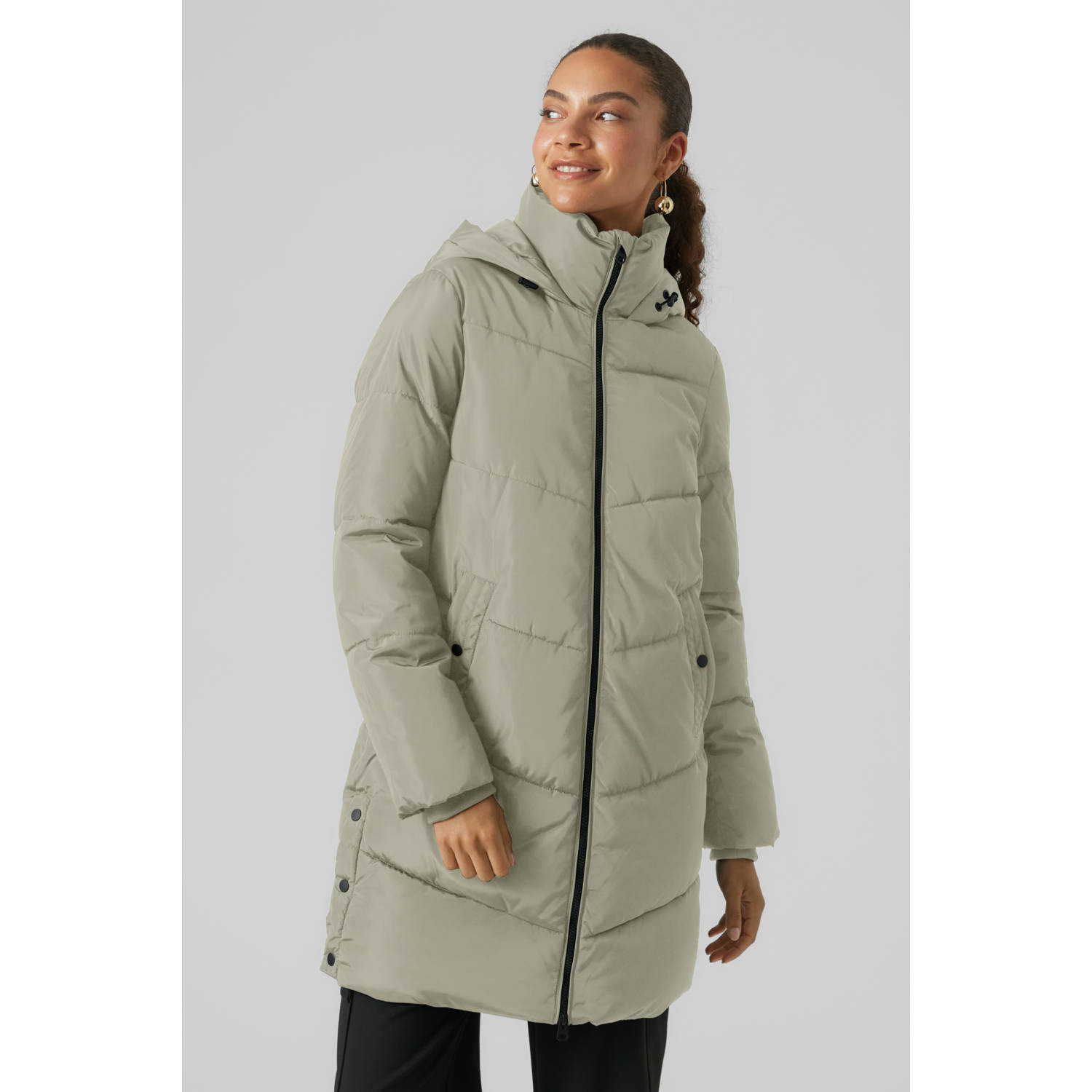 VERO MODA gewatteerde jas VMHALSEY