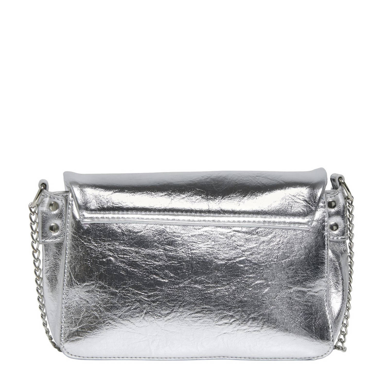 ONLY crossbody tas ONLJEANNIE zilverkleurig