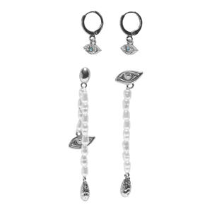 oorbellen ONLGAMZE - zilverkleurig (set van 2)