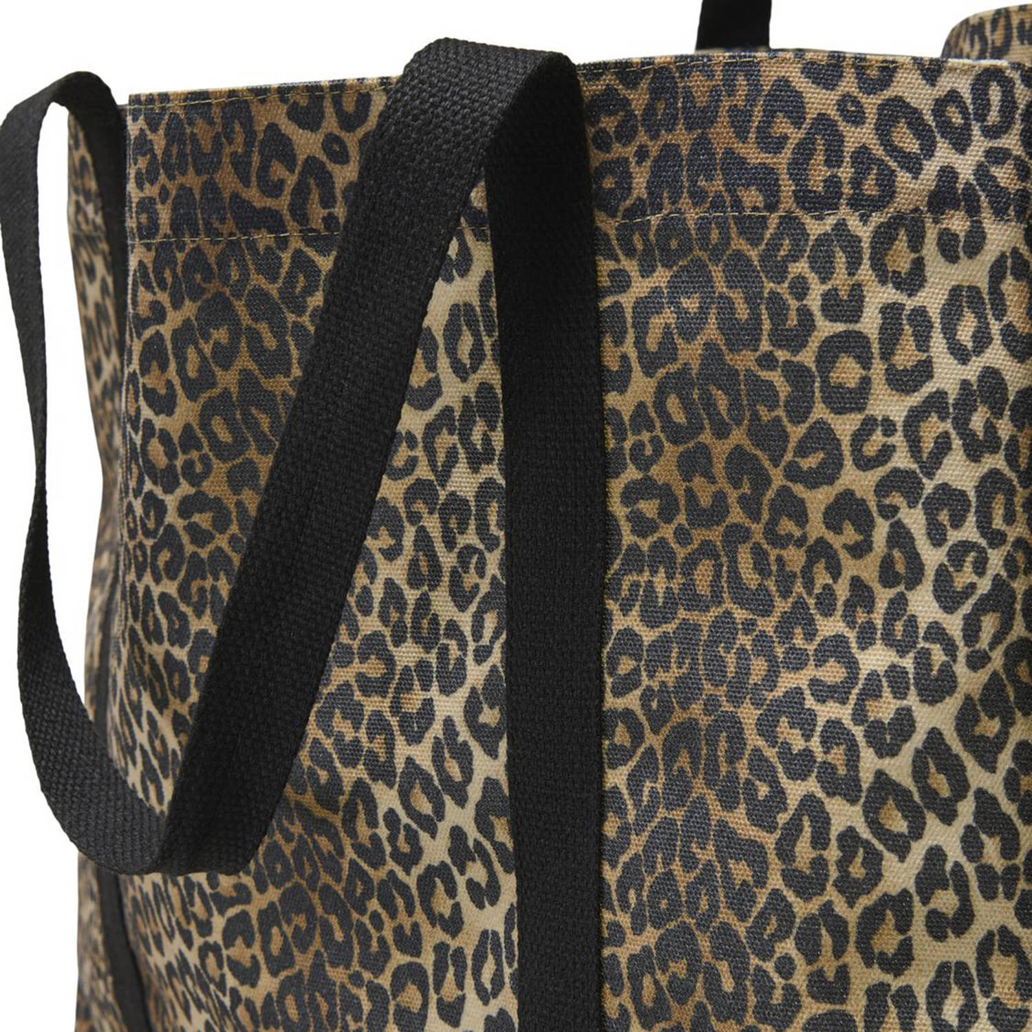 ONLY shopper ONLLIZ met panterprint bruin