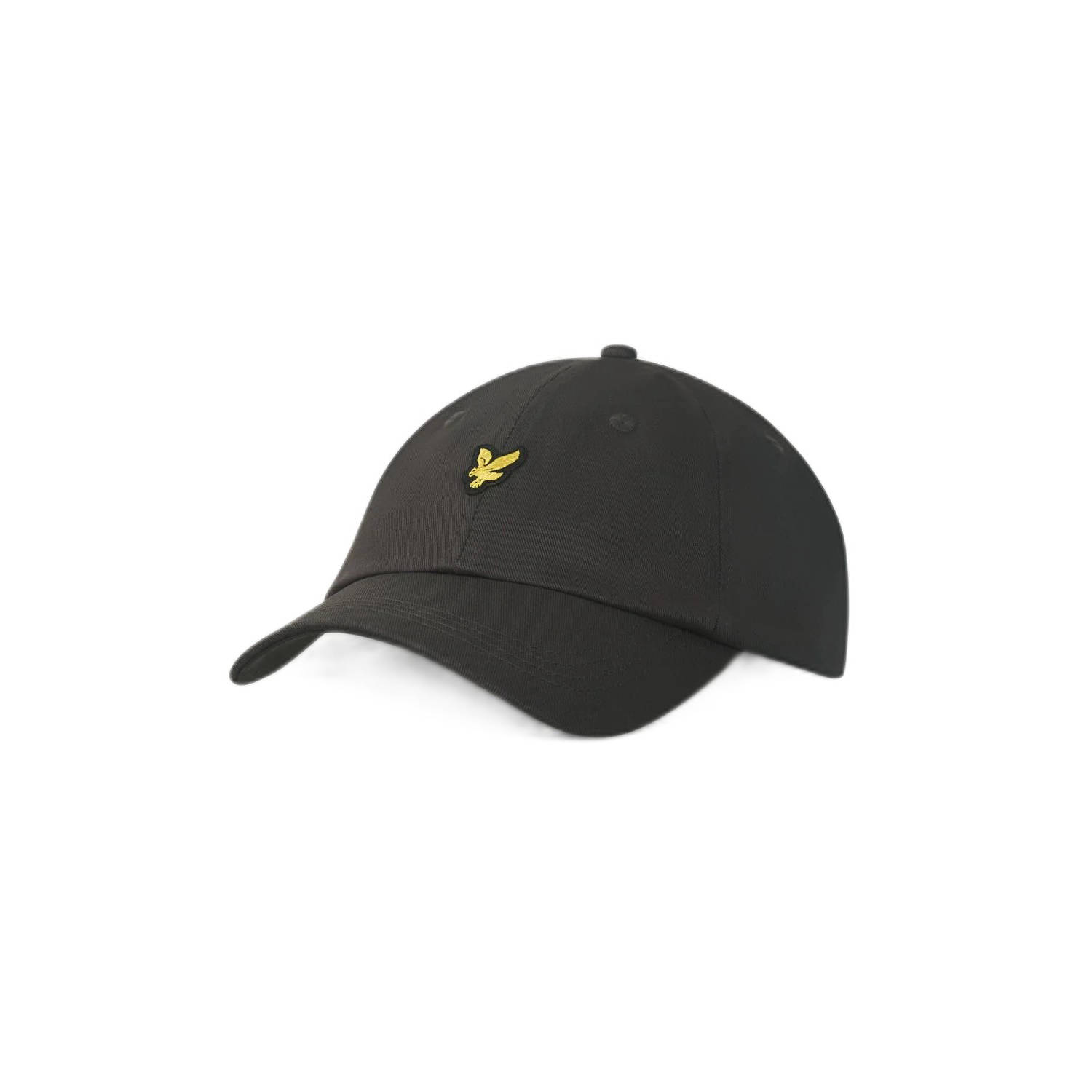 Lyle & Scott pet met logo antraciet