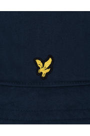 thumbnail: Lyle & Scott bucket hat met logo donkerblauw