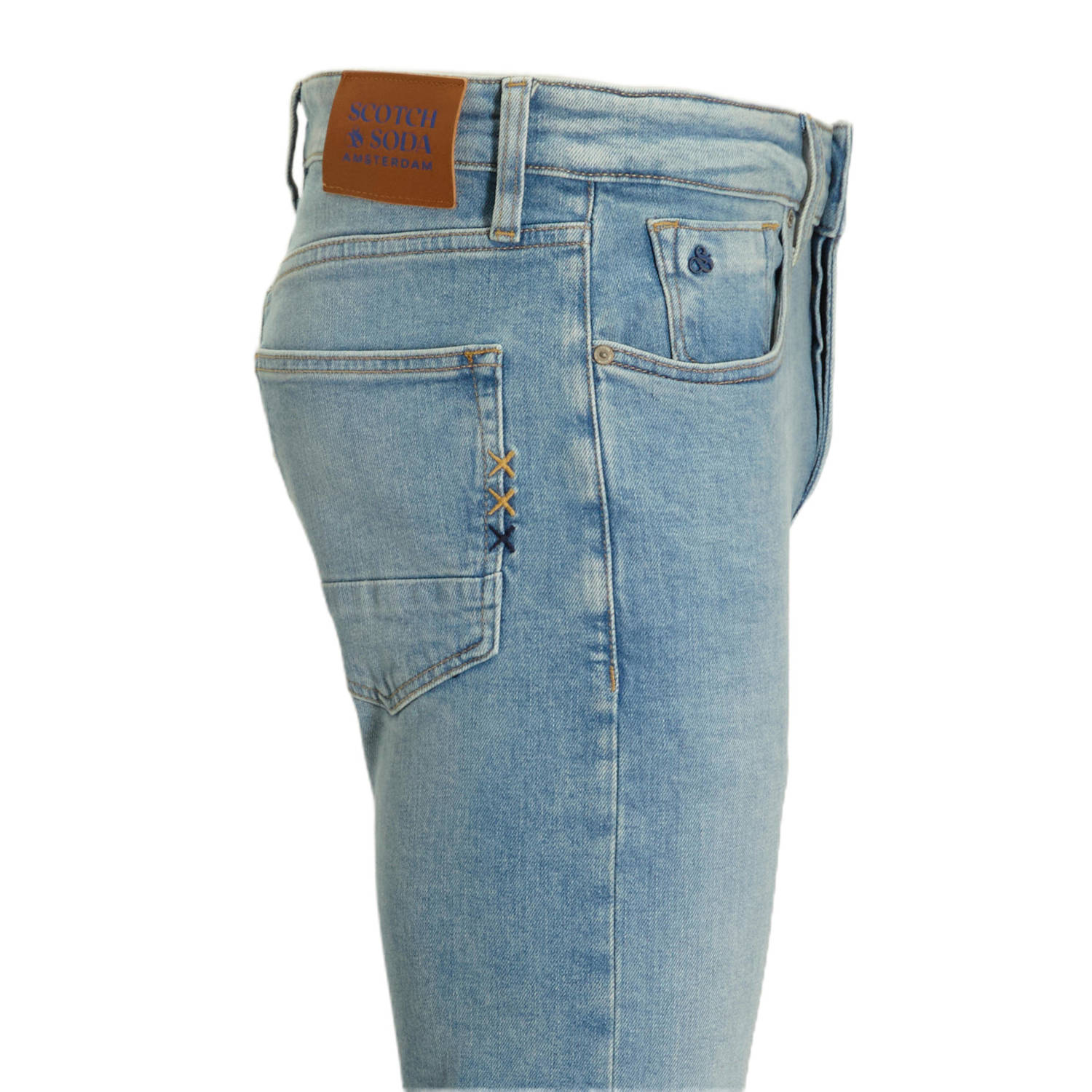 Scotch & Soda Ralston slim fit jeans light blue denim