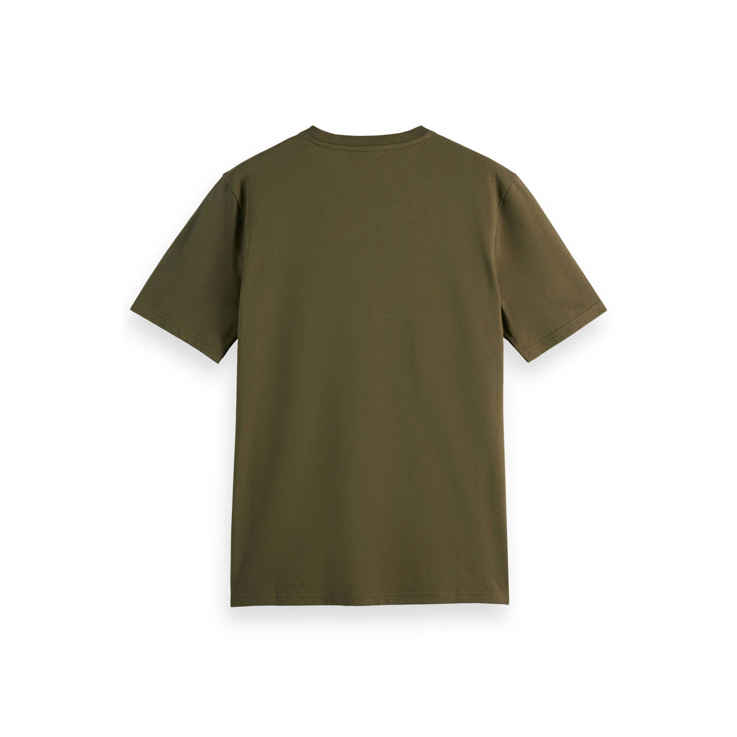 Scotch & Soda T-shirt olijfgroen