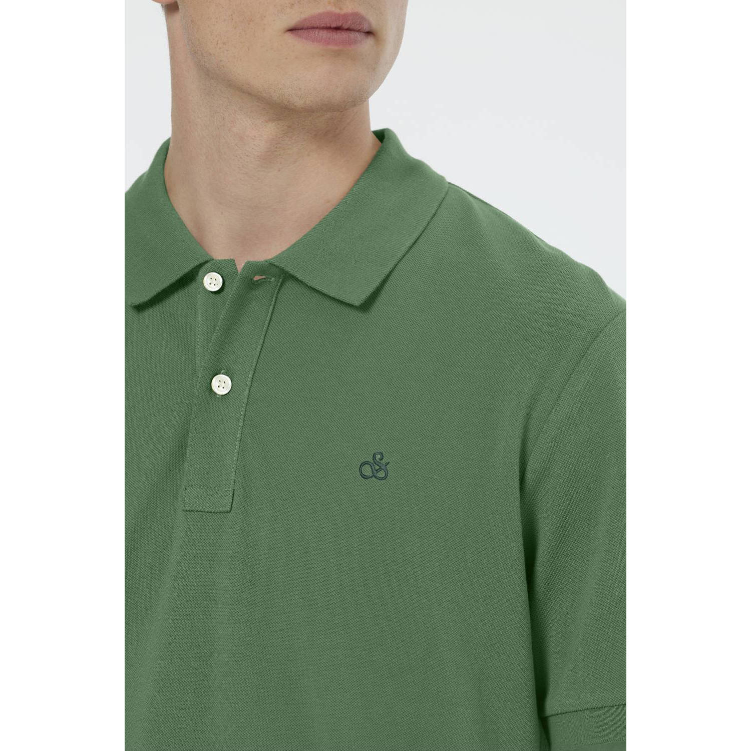 Scotch & Soda polo groen