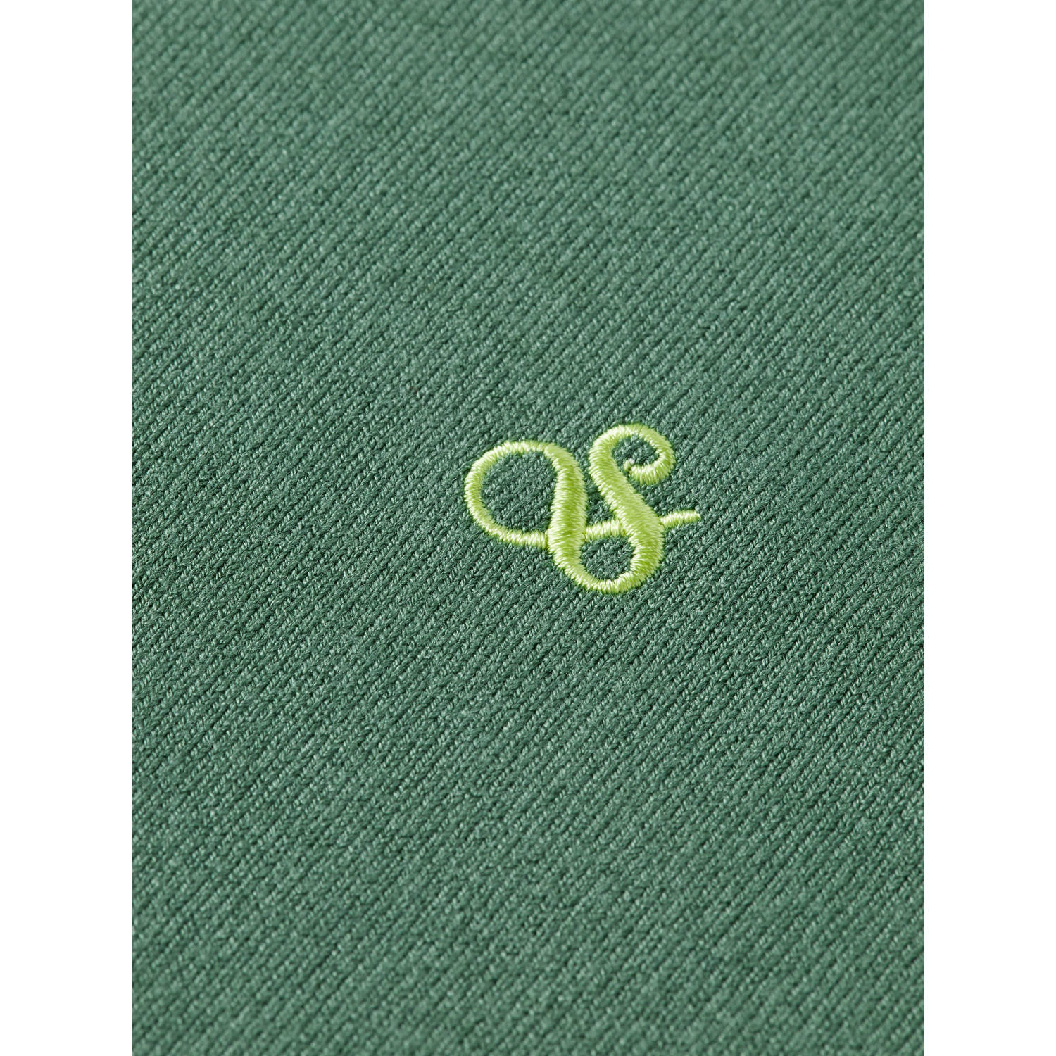 Scotch & Soda trui fijn gebreid groen