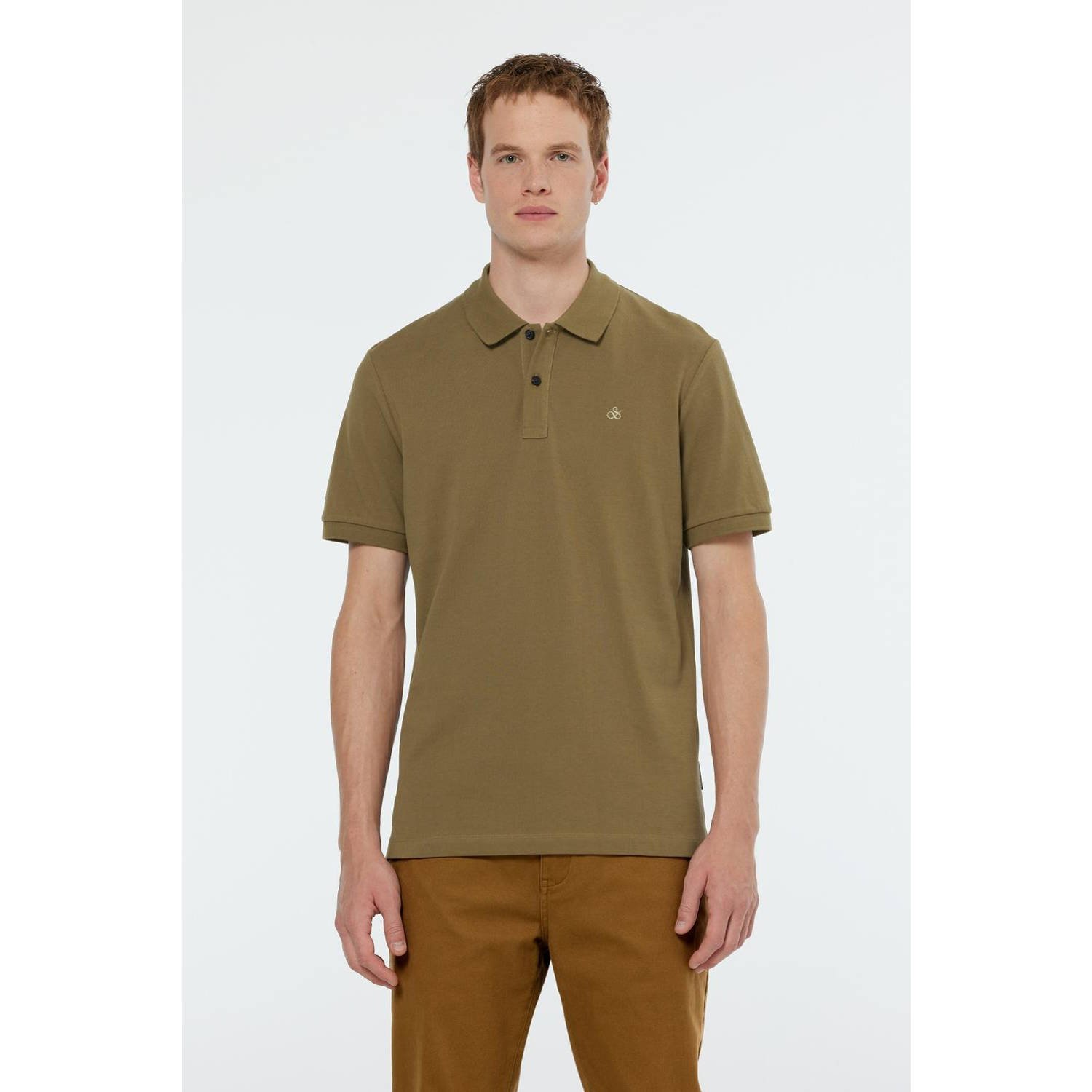 Scotch & Soda polo bruin