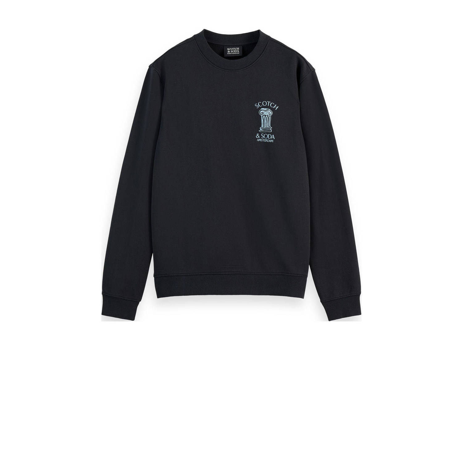 Scotch & Soda sweater zwart