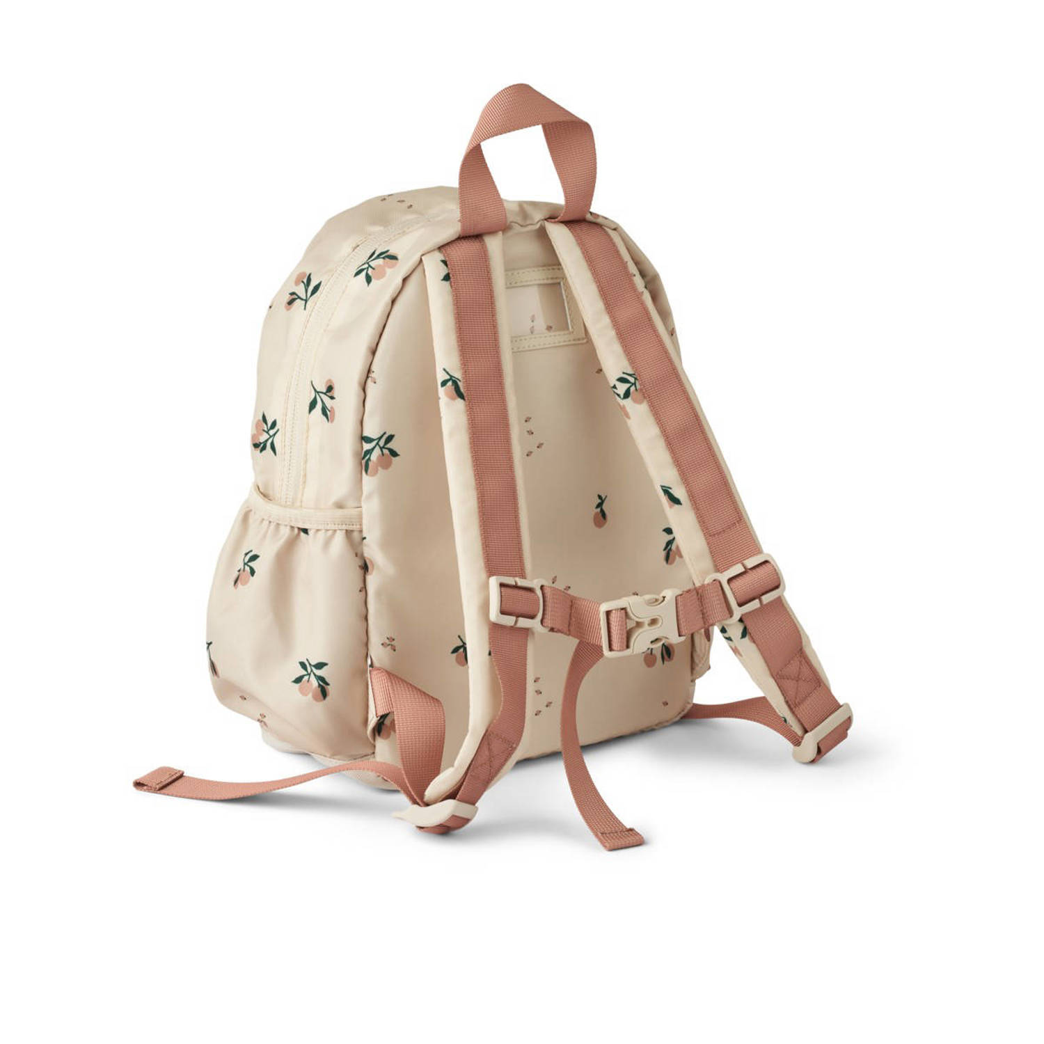 Liewood rugak met all over print beige roze