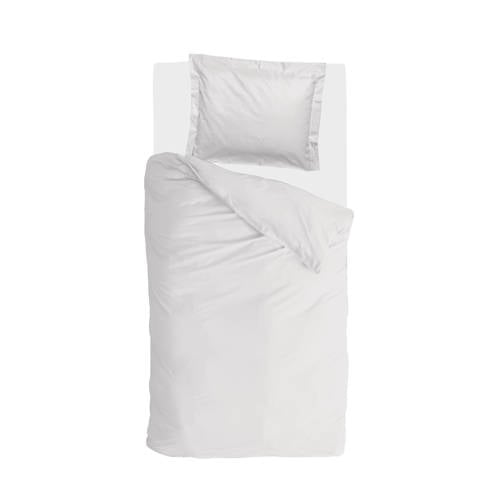 Walra percaline dekbedovertrek 1-persoons wit (140x220 cm) afbeelding