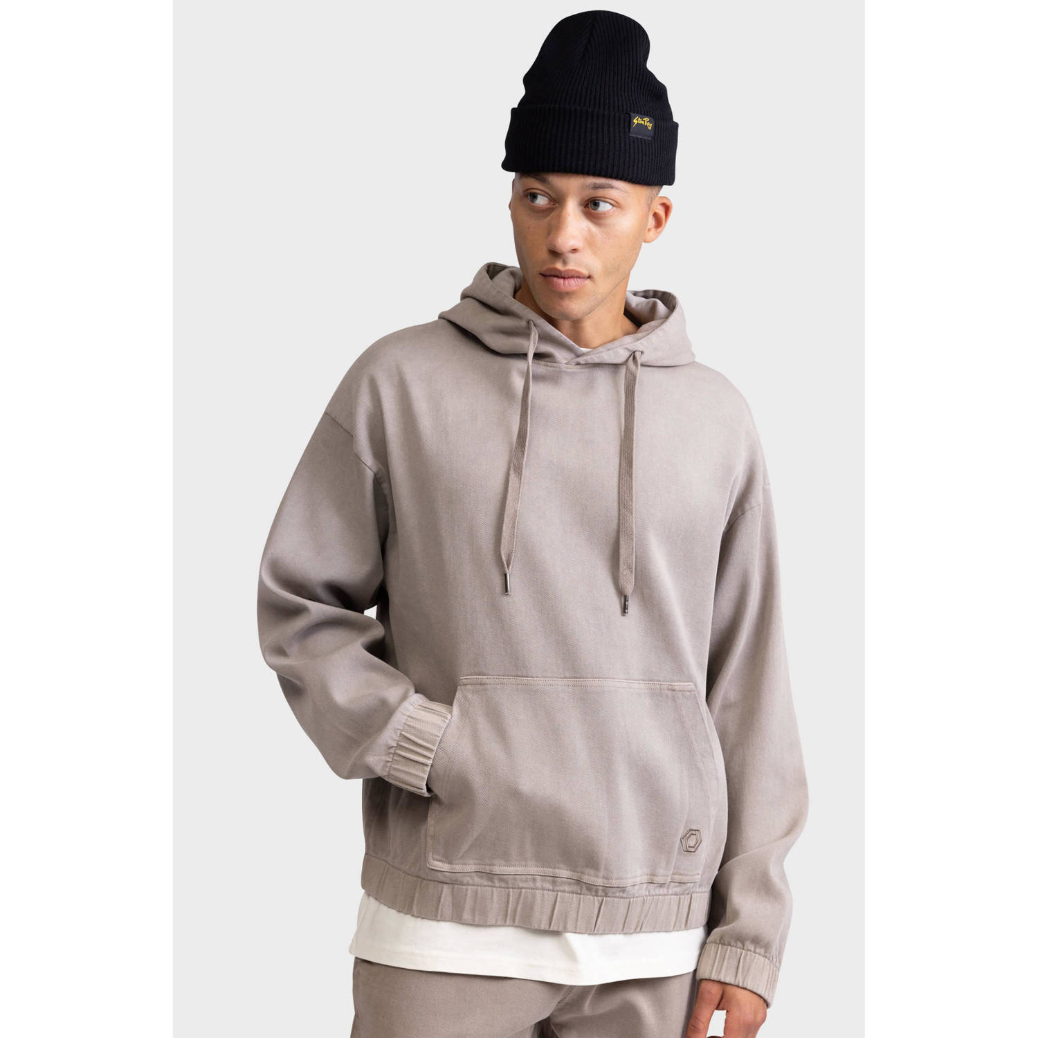 Redefined Rebel hoodie lichtgrijs