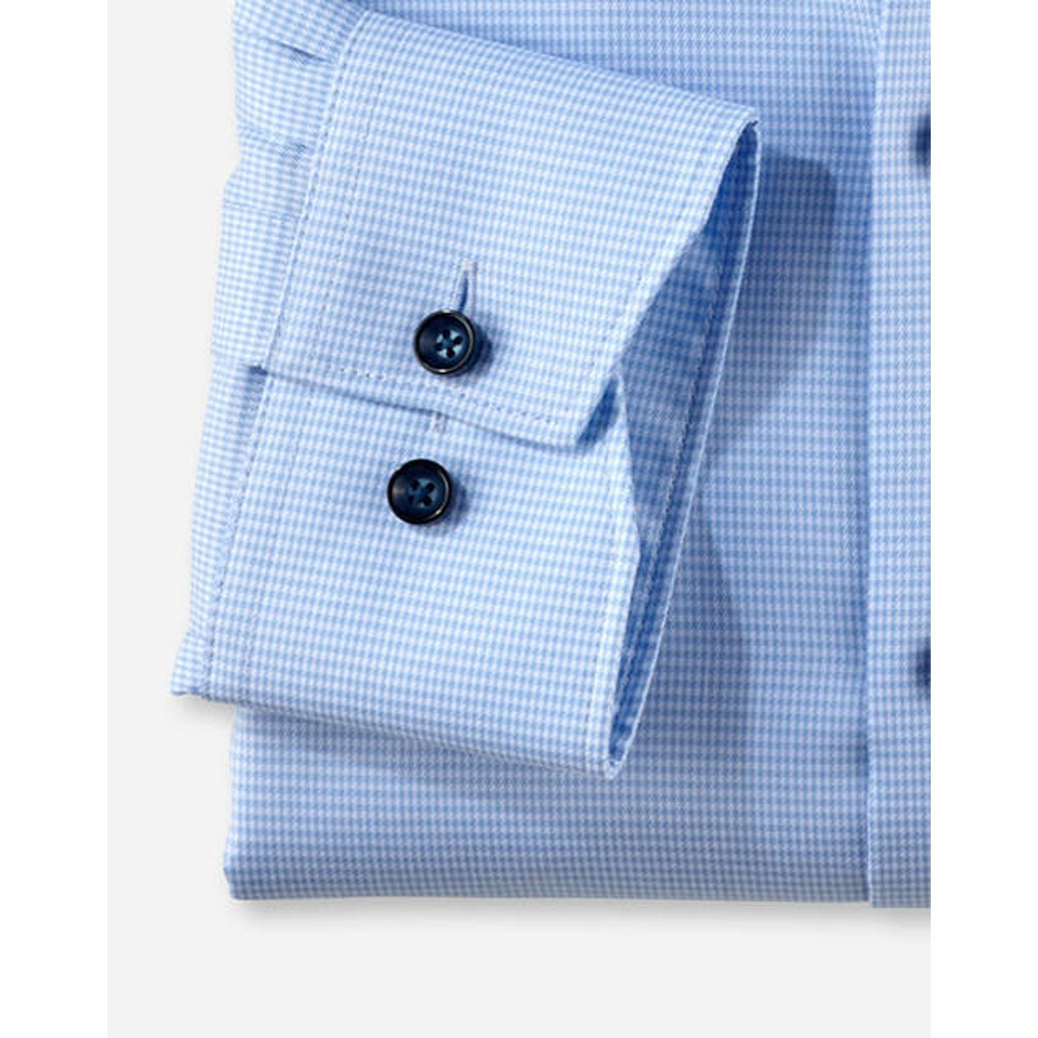 Olymp zakelijk overhemd Luxor blauw