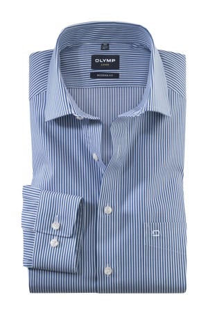 zakelijk overhemd Luxor blauw
