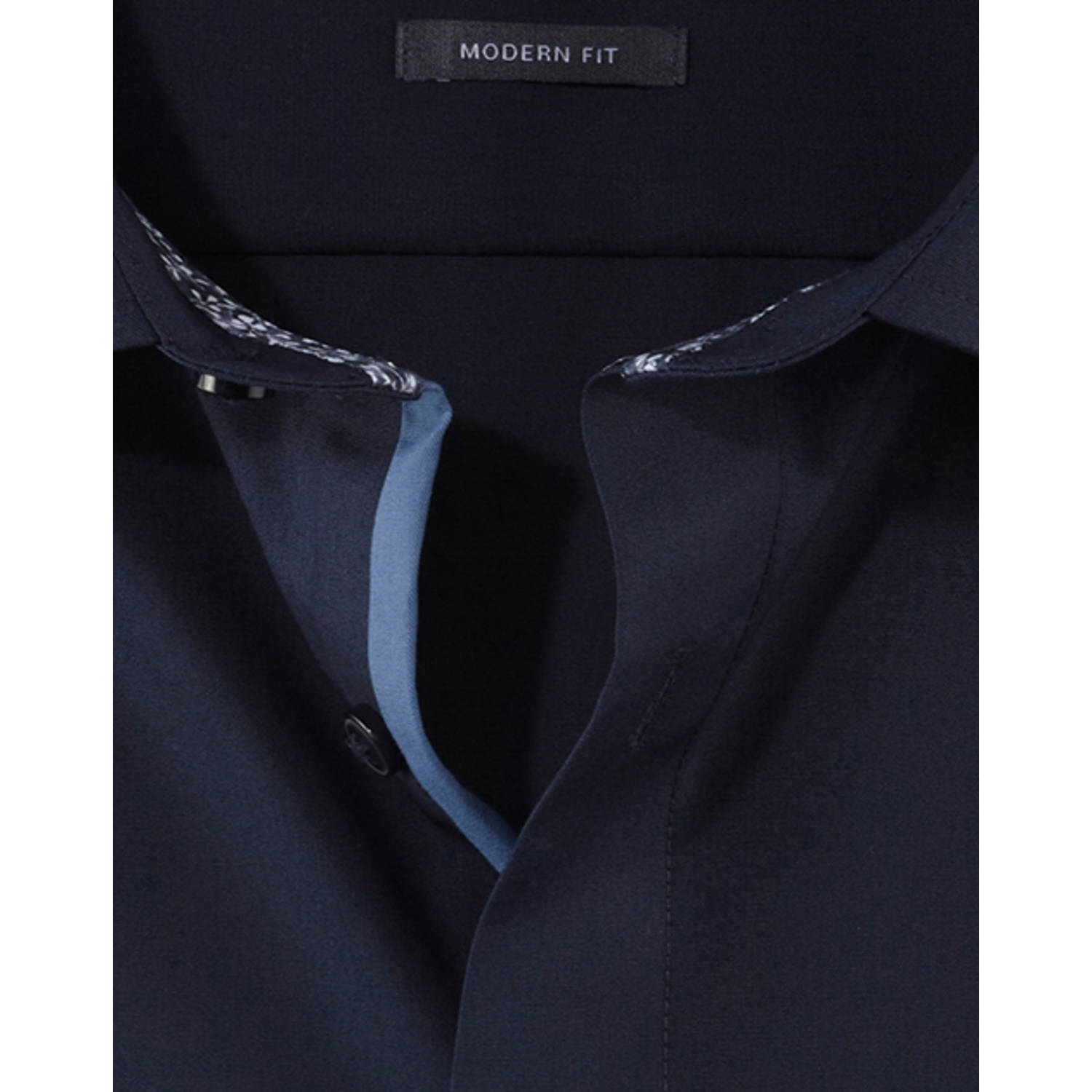 Olymp zakelijk overhemd Luxor donkerblauw