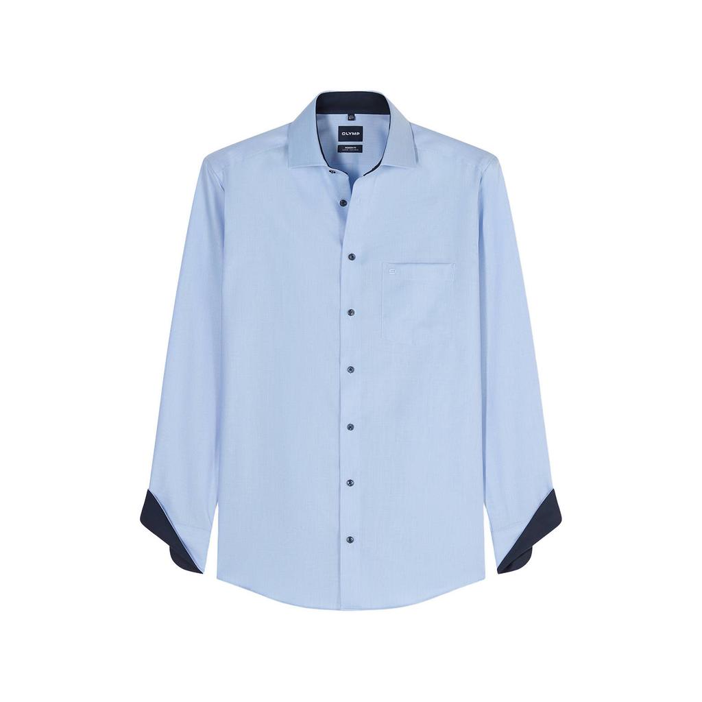 Olymp zakelijk overhemd Luxor blauw