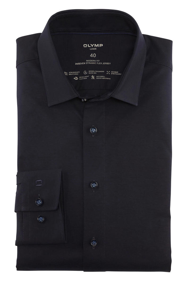 OLYMP Camisa De Negocios Para Hombre De Manga Corta Level Five 24