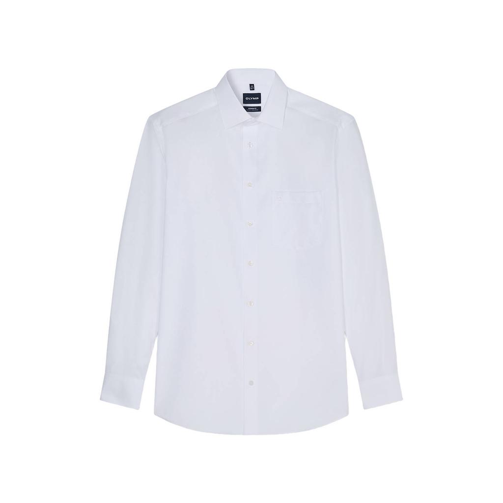 Olymp zakelijk overhemd poplin Luxor modern fit wit