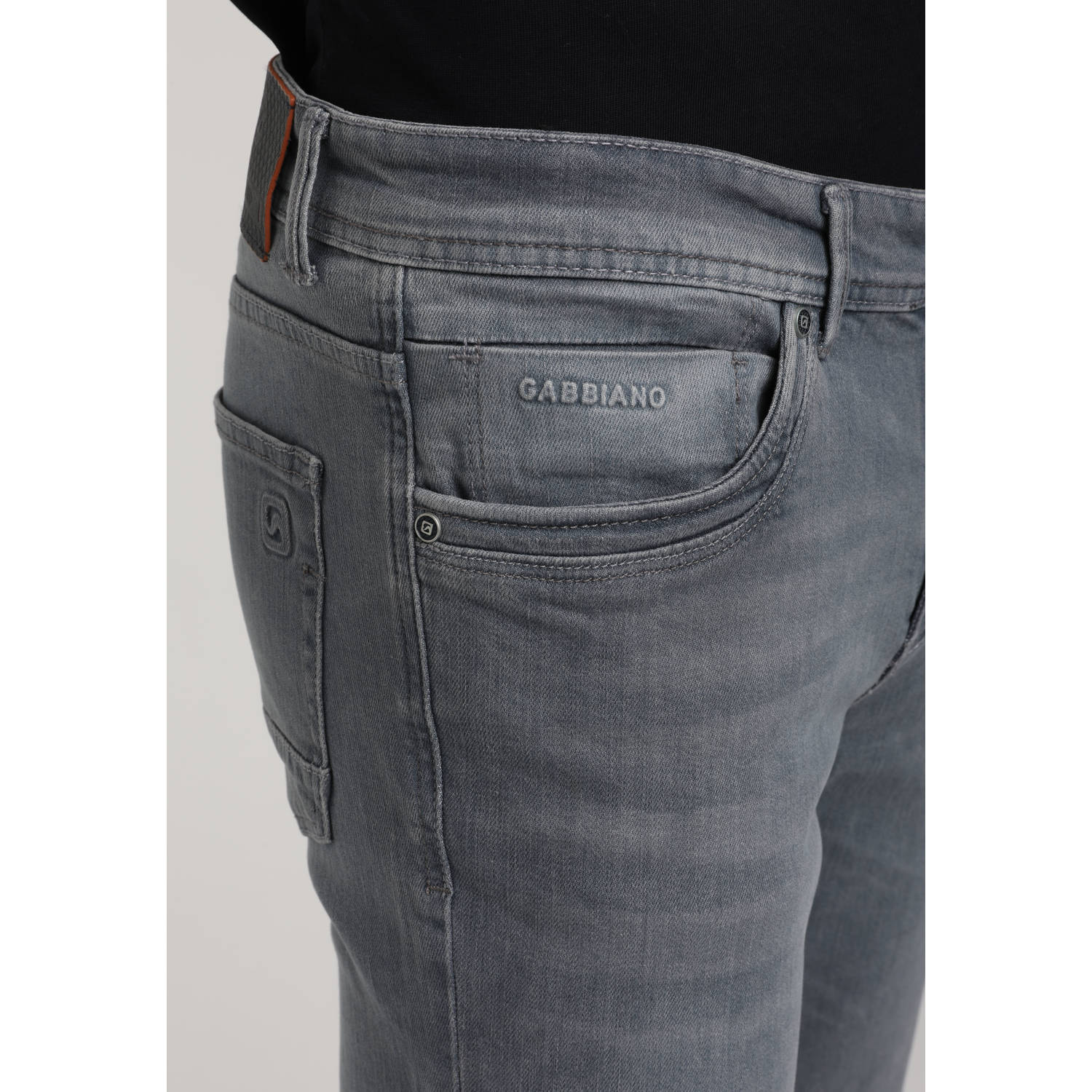 GABBIANO regular fit jeans grey denim