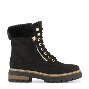   veterboots zwart