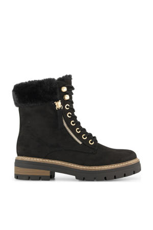  veterboots zwart