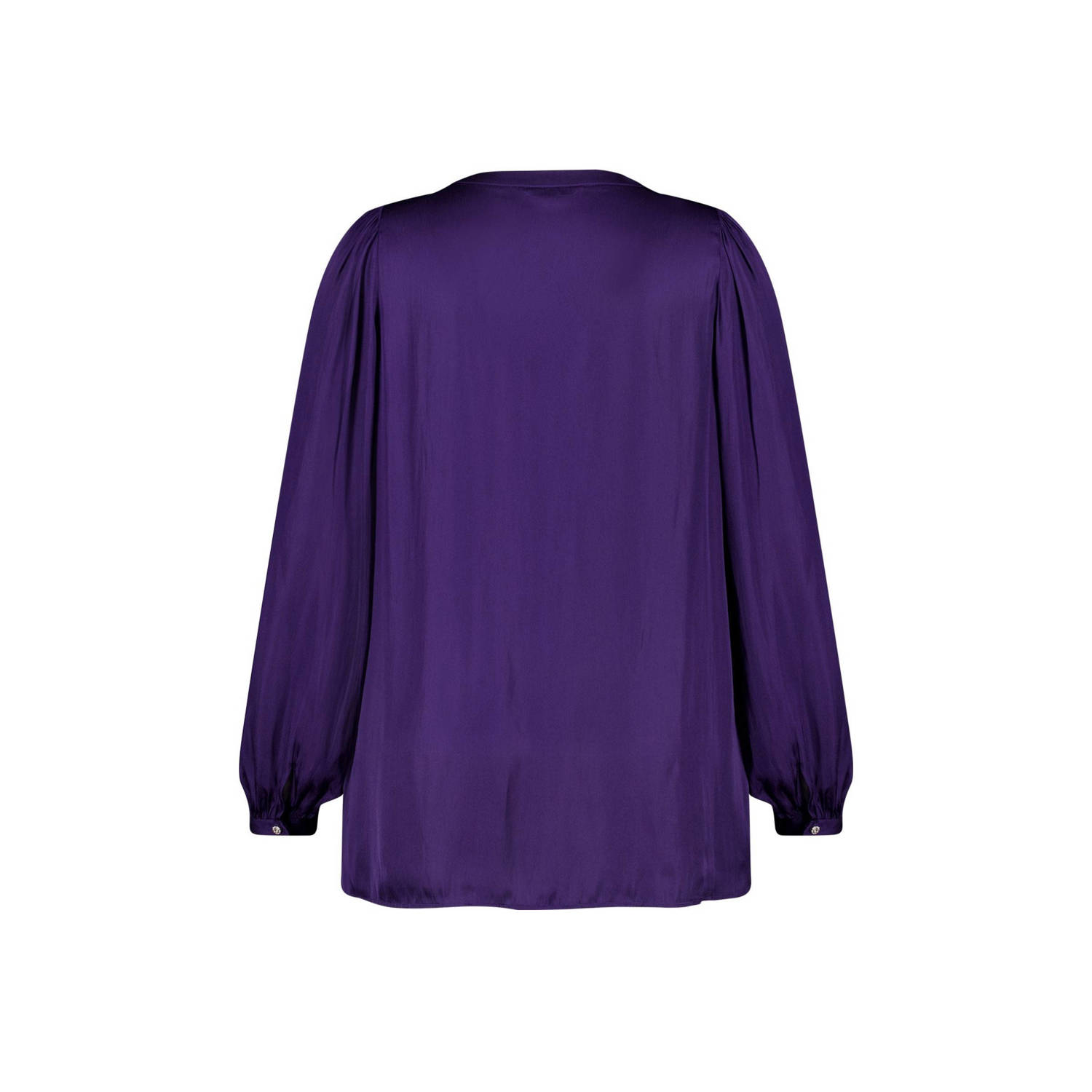 MS Mode blouse donkerpaars
