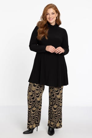 Broek goud/zwart