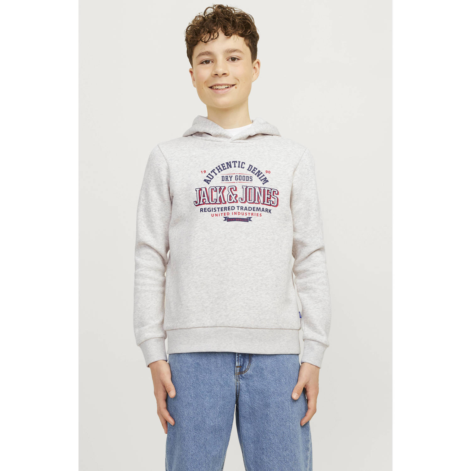 Jack & Jones Junior Hoodie JJELOGO SWEAT HOOD 2 COL 24 25 NOOS JNR