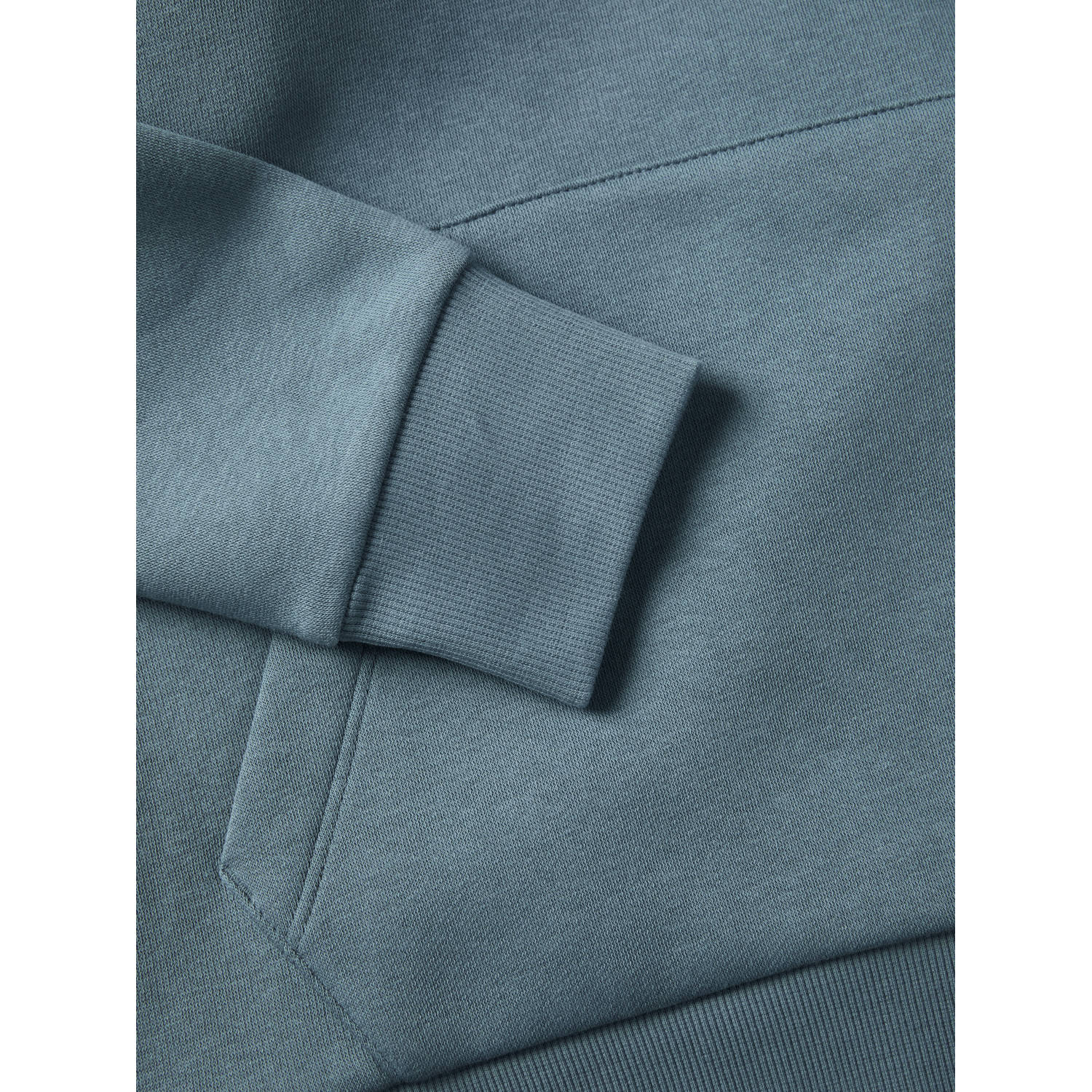JACK & JONES JUNIOR hoodie JJELOGO met logo blauw