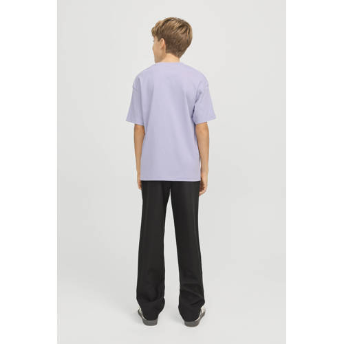 JACK & JONES JUNIOR T-shirt JJESTAR met tekst lila afbeelding