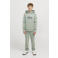 JACK & JONES JUNIOR hoodie JJELOGO met logo zachtgroen