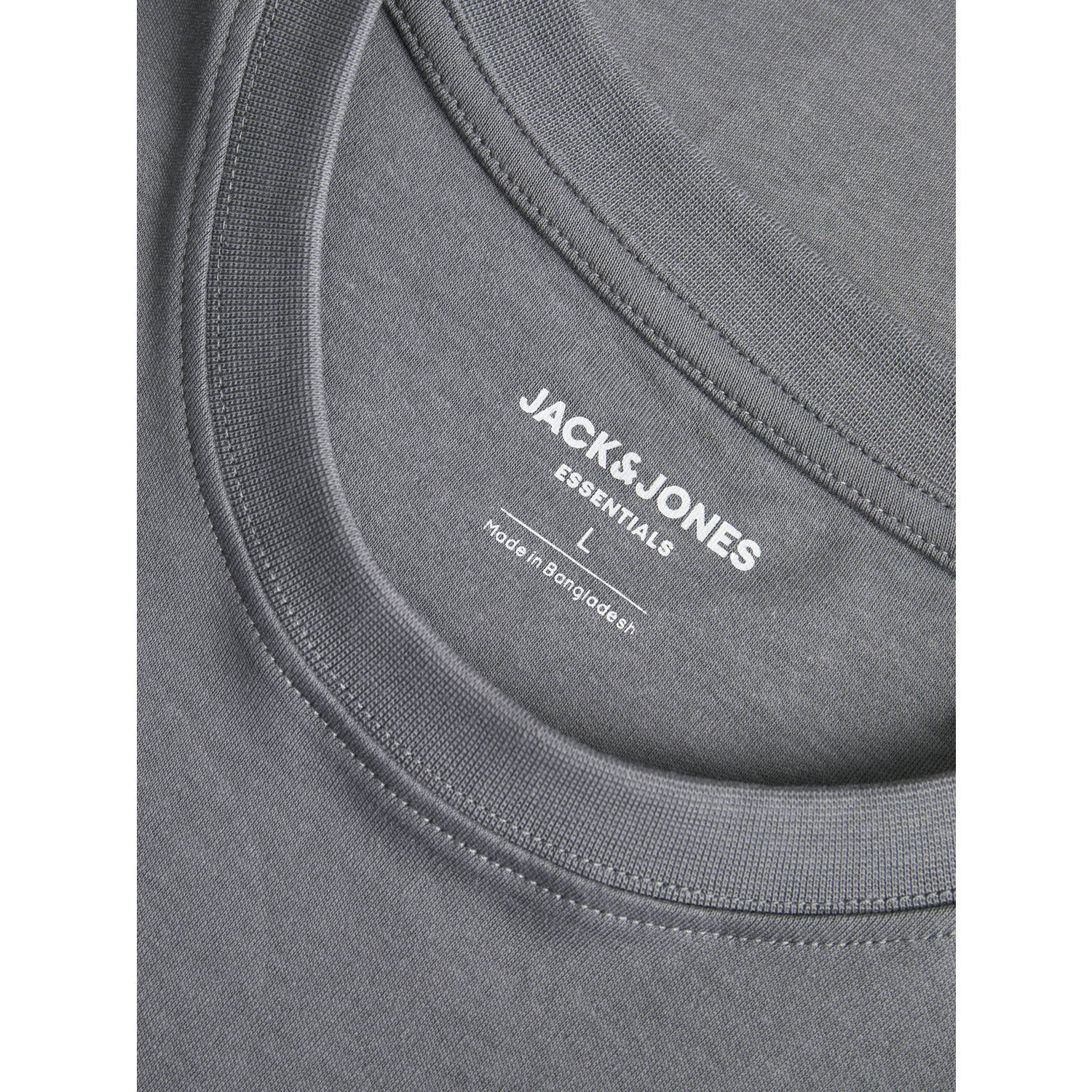 JACK & JONES JUNIOR T-shirt JJEURBAN EDGE grijs