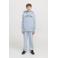 JACK & JONES JUNIOR hoodie JJECALEB VARSITY met logo