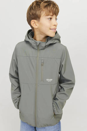 softshell jas groen