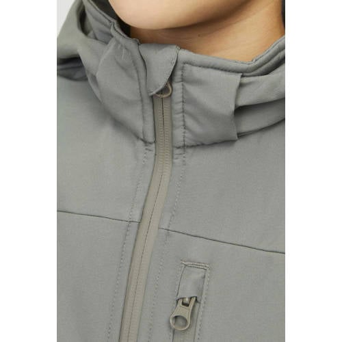 JACK & JONES JUNIOR softshell jas groen afbeelding